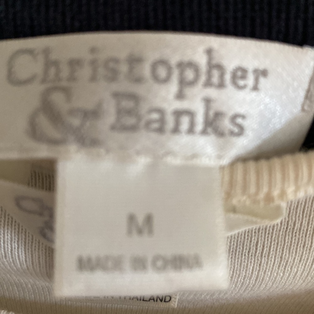 Christopher & Banks Navy Pumpkin Patch Cats Fall … - image 5